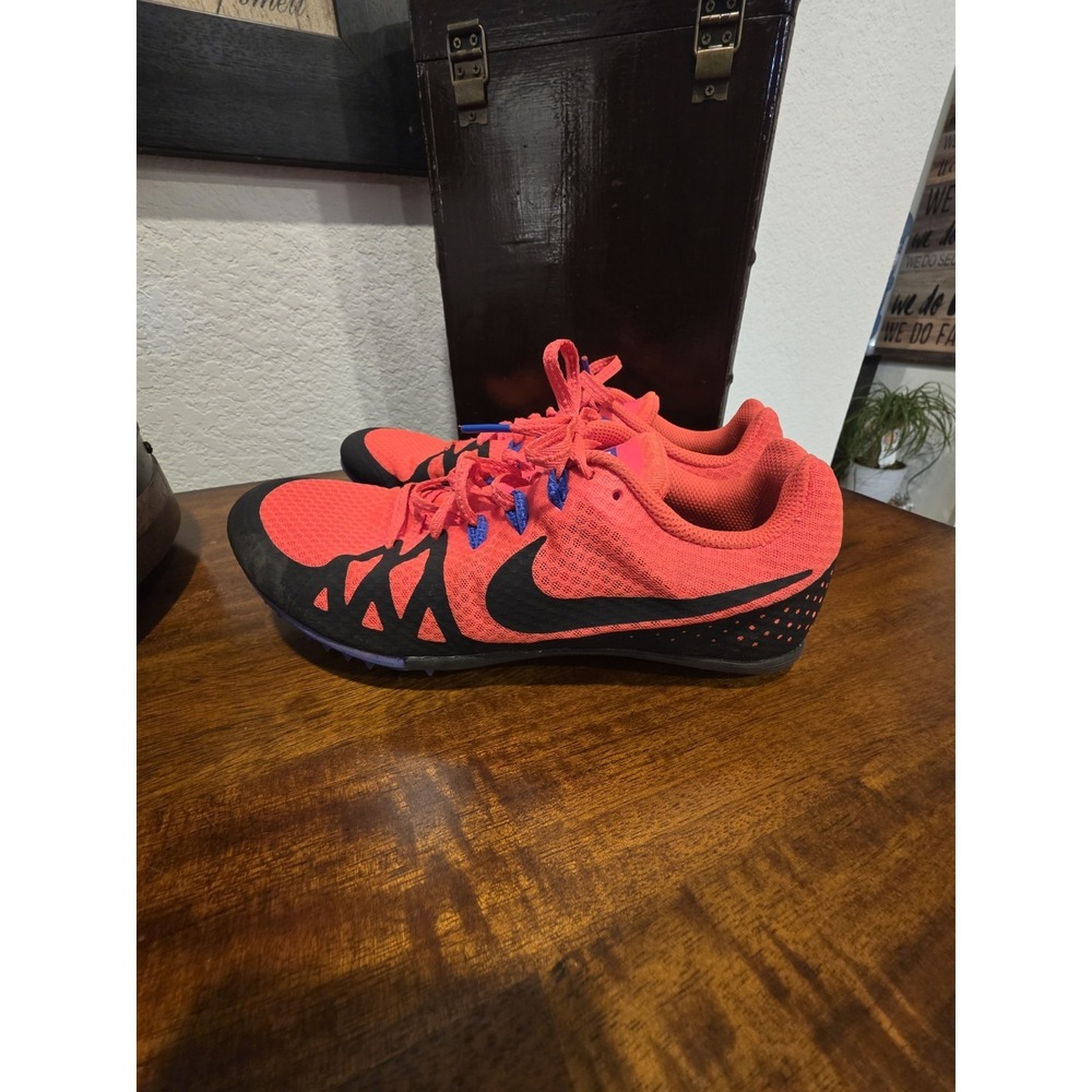 Women's Nike Zoom Rival Size 9 Solar Red, White & Black